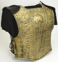 Gold Armor Set w/Shoulder Fasteners