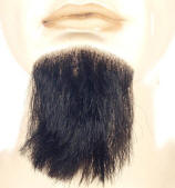 1 Point 100% Human Hair Beard