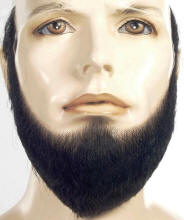 100% Human Hair Full Face Beard