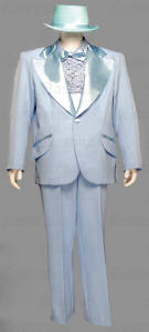 Blue Tuxedo Costume