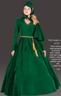 Scarlett O'Hara Curtain Dress