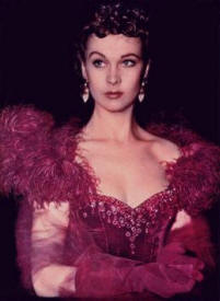 Scarlett O'Hara Costume Garnet Gown