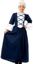 Child Martha Washington Costume 