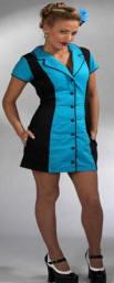 50's Car Hop Waitress Dress 