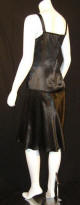 Black Satin 1920's Slip