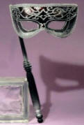 Venetian Mask w/Stick