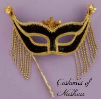 Venetian Mask w/Stick