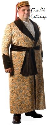 Men's Victorian Dressing Gown 