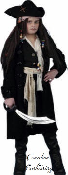 Child Caribbean Buccaneer Costume