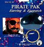 Pirate Eyepatch & Earring