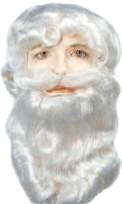 Santa Wig and Beard Set