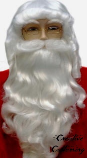 Santa Claus Wig & Beard Set