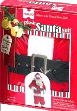 Cotton Santa Claus Suit Costume