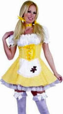 Goldee Locks Costume with Petticoat Underskirt