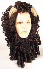 Curly Lion Set Wig & Mane w/Ears