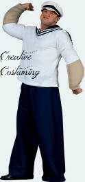 Popeye the Sailor Man Costume