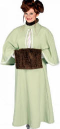 Turn of the Century Green Skirt & Caplet