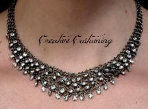 Victorian Rhinestone Necklace