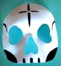 Half Face Skull Mask