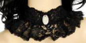 Victorian Ruffle Lace Choker