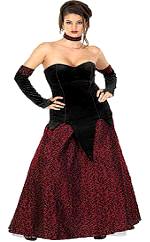 Crimson Vampira Costume