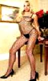 Lycra Industrial Fishnet Bodystocking