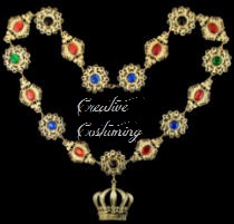 Chain of Office Crown with Jewel Stones