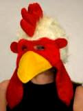 Velvet Chicken Hat