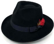 Fedora Hat Wool Felt 