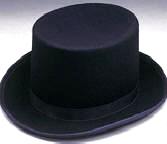 Wool Felt Top Hat 