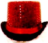 Sequin Top Hat