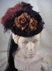 Victorian Small French Felt Hat