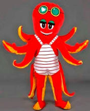 Octopus Mascot Costume