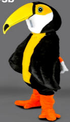 Toucan Mascot Costume