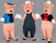 Pig Mascot Costume