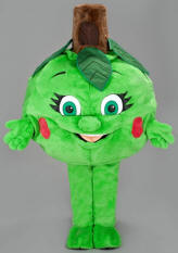 Apple Mascot Costume