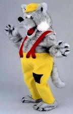 Wolf Mascot Costume