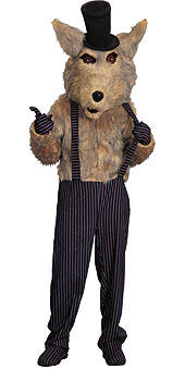 Big Bad Wolf Mascot Costume