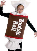 Child Tootsie Roll Costume