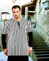 John Nutt Striped Shirt