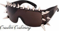 Steampunk Spike Frame Glasses