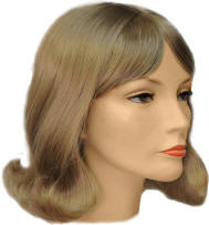 1960's Banged Prom Pageboy Wig