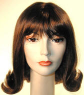 1960's Banged Prom Pageboy Wig