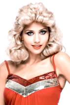 Farrah Fawcett Wig 1970's Feathered Blonde