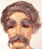 Mark Twain Sam Clemens Wig  