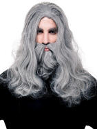 Wizard Wig & Beard Set