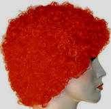 Short Curly Clown Wig