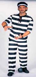 Prisoner Costume  Men's