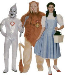 WIZARD OF OZ DELUXE COSTUMES