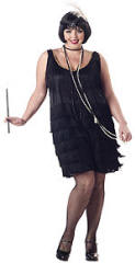 Fashion Flapper Costume Plus Size